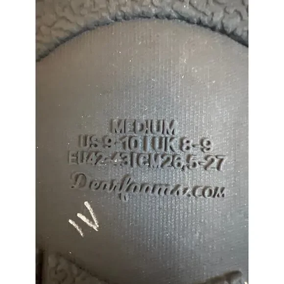 Dearfoams men's clog-style slippers memory foam Men’s medium size 9-10 - Picture 8 of 9